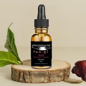 Reishi Mushroom Tincture: Dual Extraction, Small Batch