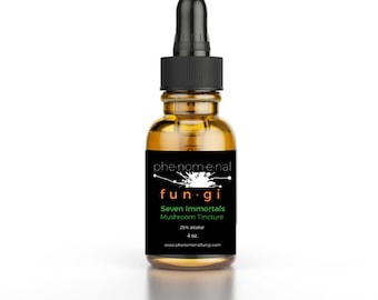 Seven Immortals Tincture 2 and 4 ounce bottles