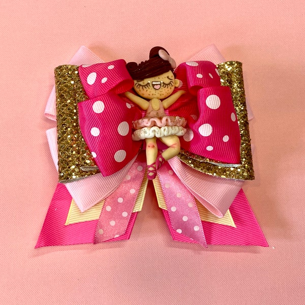 Clay Doll for Bows Etsy