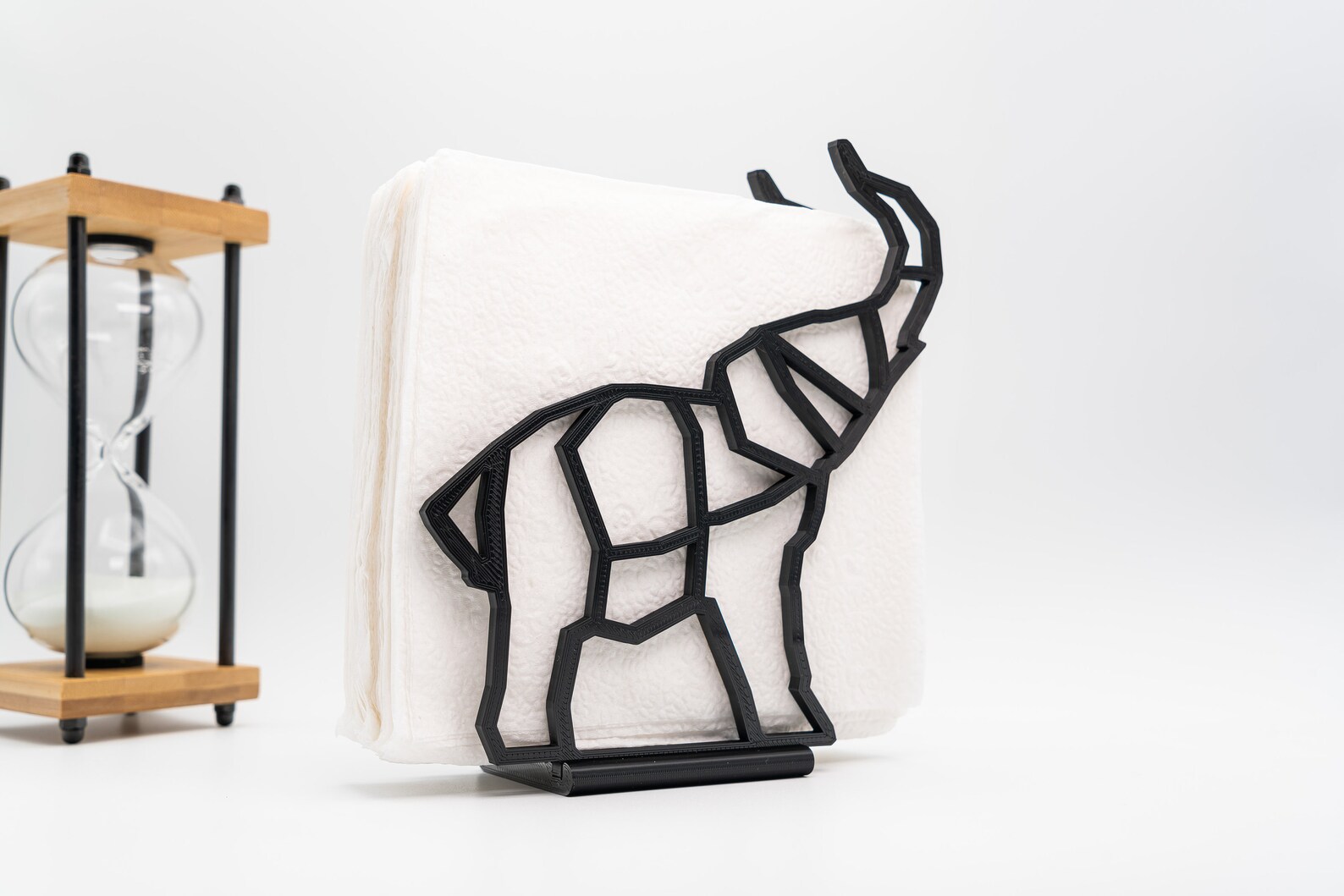 Elephant Napkin Holder 3D Printed Plastic Etsy