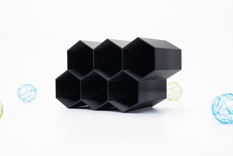 Honeycomb Cable Organizer 3D Printed Plastic image 4