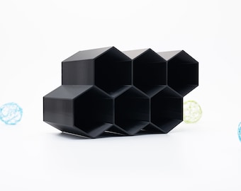 Honeycomb Cable Organizer 3D Printed Plastic