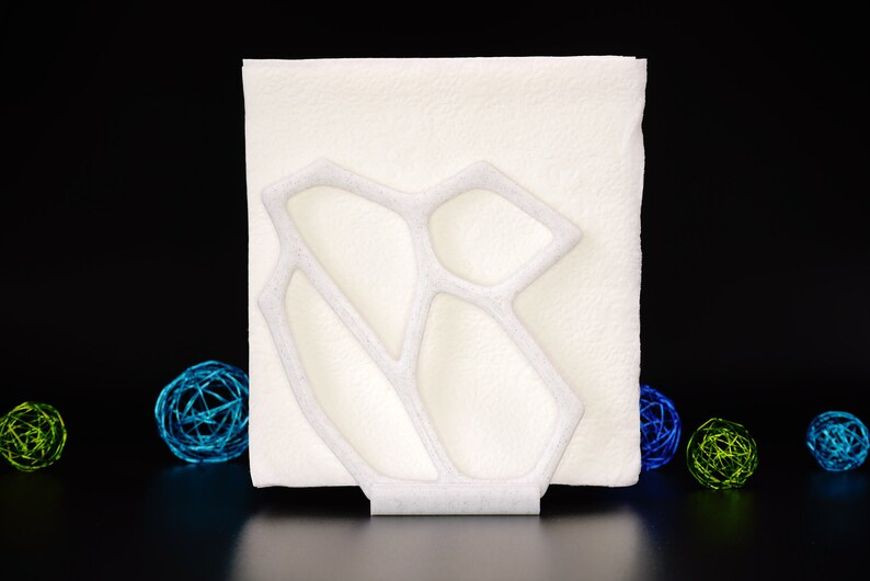 Modern Napkin Holder 3D Printed Etsy