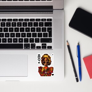 Queen of Hearts stickers