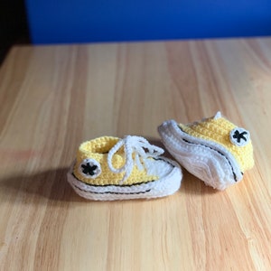 Baby booties (Converse ) with non slip soles