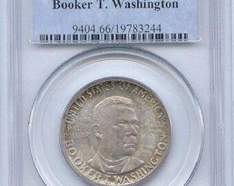 1946 Booker T. Washington Commemorative Half PCGS MS-66