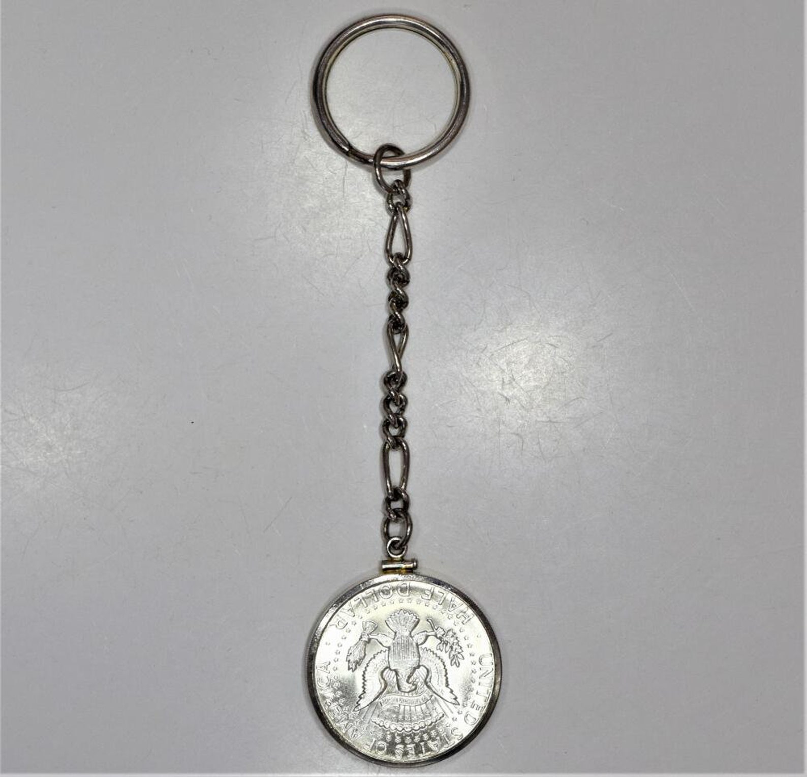 1964 BU Silver Kennedy Half Dollar Key Chain With High Quality | Etsy