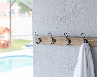 Wall Mounted Coat Hook for Entryway Coat and Jacket Organizer Bathroom Towel Hook