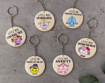 Little Miss | Little Miss Meme | Little Miss Keychain