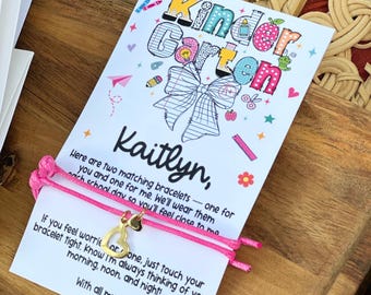 First Day School Adjustable Bracelet Personalized Mommy and Me First Day School Jewelry First day of School Kindergarten Preschool Must Have