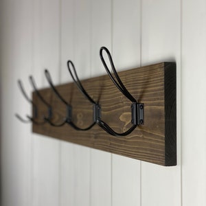 Farmhouse Coat Hook Coat Hook Bathroom Towel Hook Towel Hook Bathroom Hook Farmhouse Bathroom Entryway Backpack Hook Modern image 6