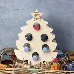 Liquor Tree | Liquor Christmas Countdown | Whiskey Gifts | Gifts Under 25 | White Elephant Gifts | Adult Advent Calendar |