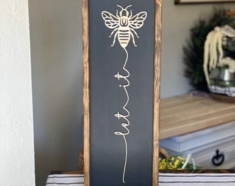 Bumble Bee  Decor, Honey Bee Sign, Bee Wall Decor, Honey Bee  Art, Bee Wall Art, Honey Bee Sign, Bee Wall Art