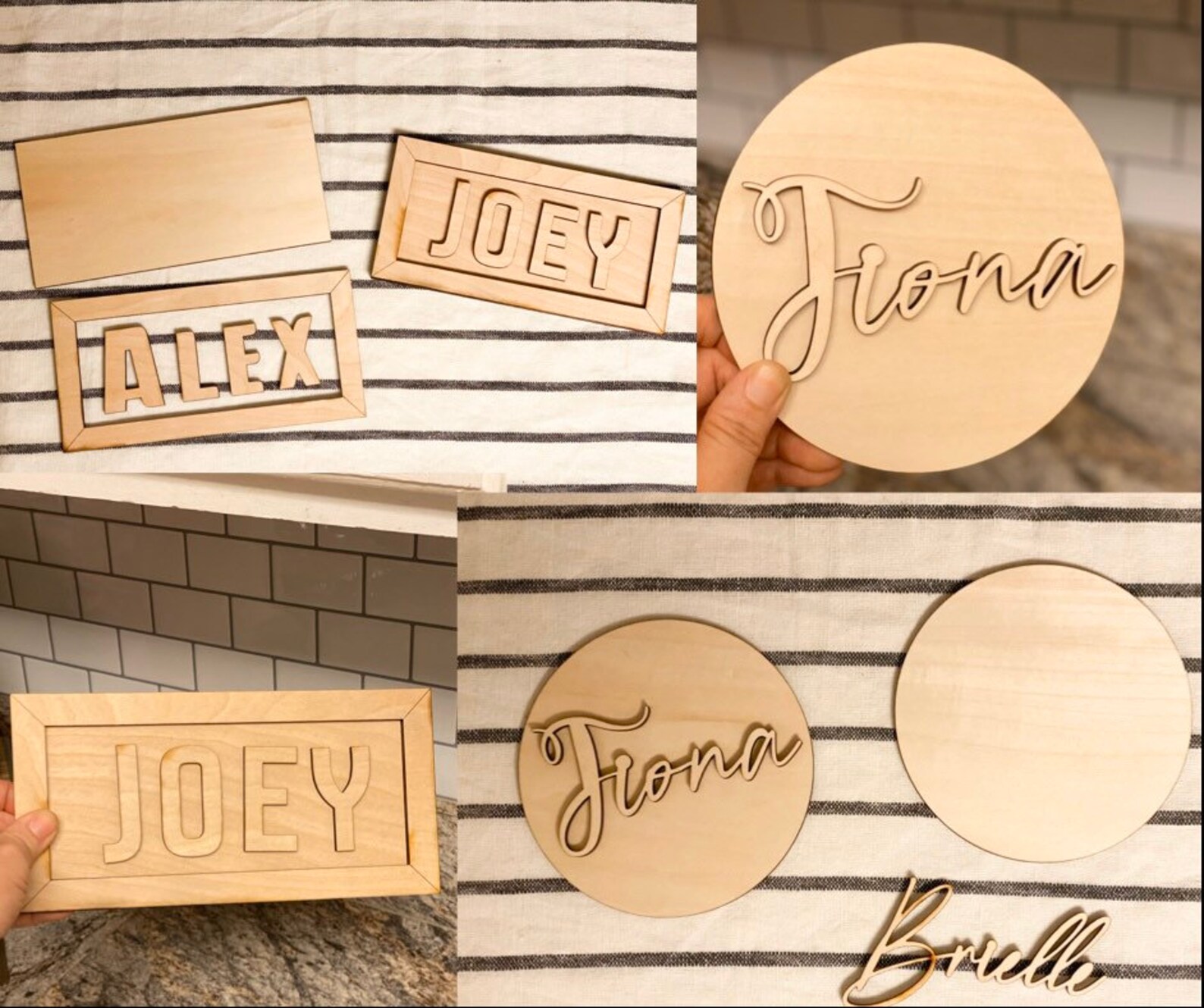 Name Sign DIY Kit Name Sign Kid Craft Baby Shower New Etsy