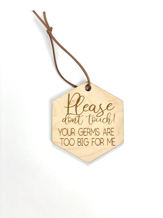 New Baby Sign Gift Please Dont Touch Medically Fragile - Etsy