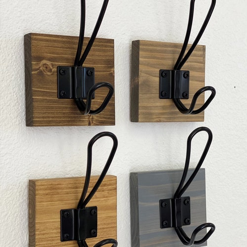 Farmhouse Hook Rustic Single Hook Coat Rack Towel Hooks Etsy