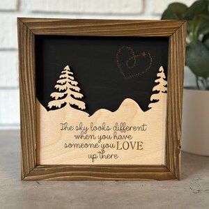 Memorial Sign, Memorial Keepsake, Loss of Loved One
