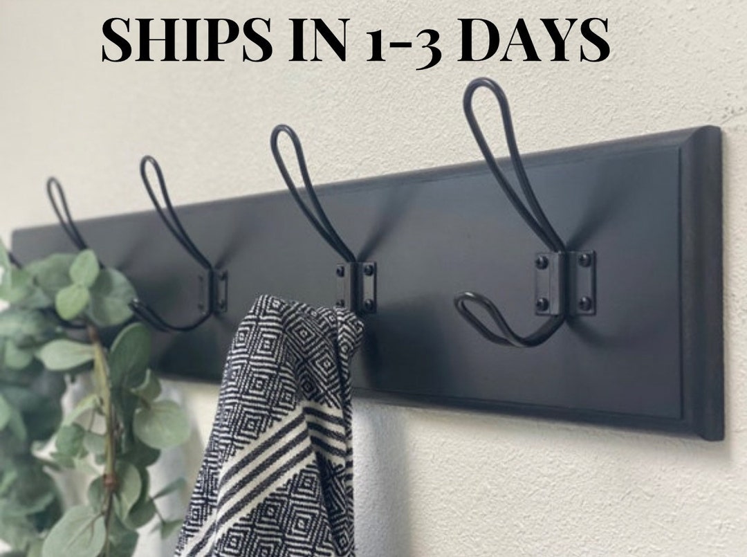 Modern Farmhouse Coat Hook Coat Hooks Towel Hooks Bathroom Hook Painted
