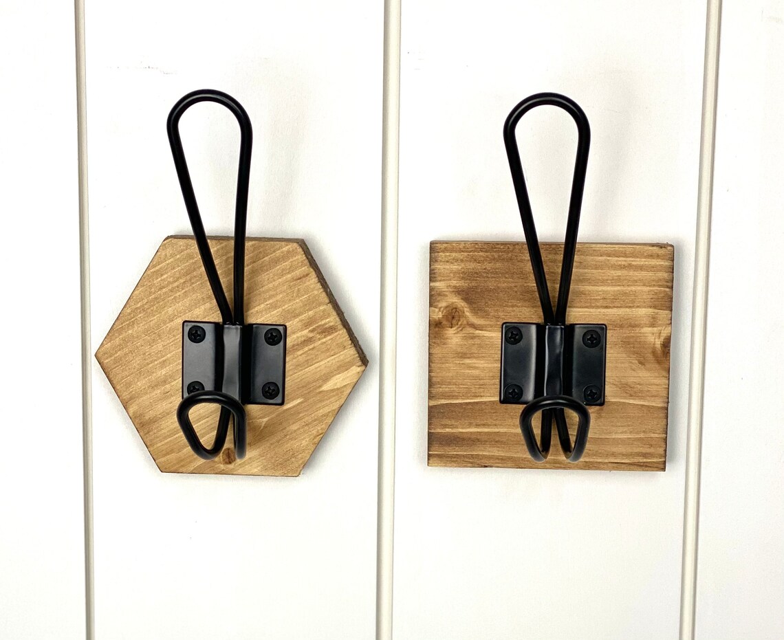 Farmhouse Single Hook Farmhouse Hanger Farmhouse Decor Etsy