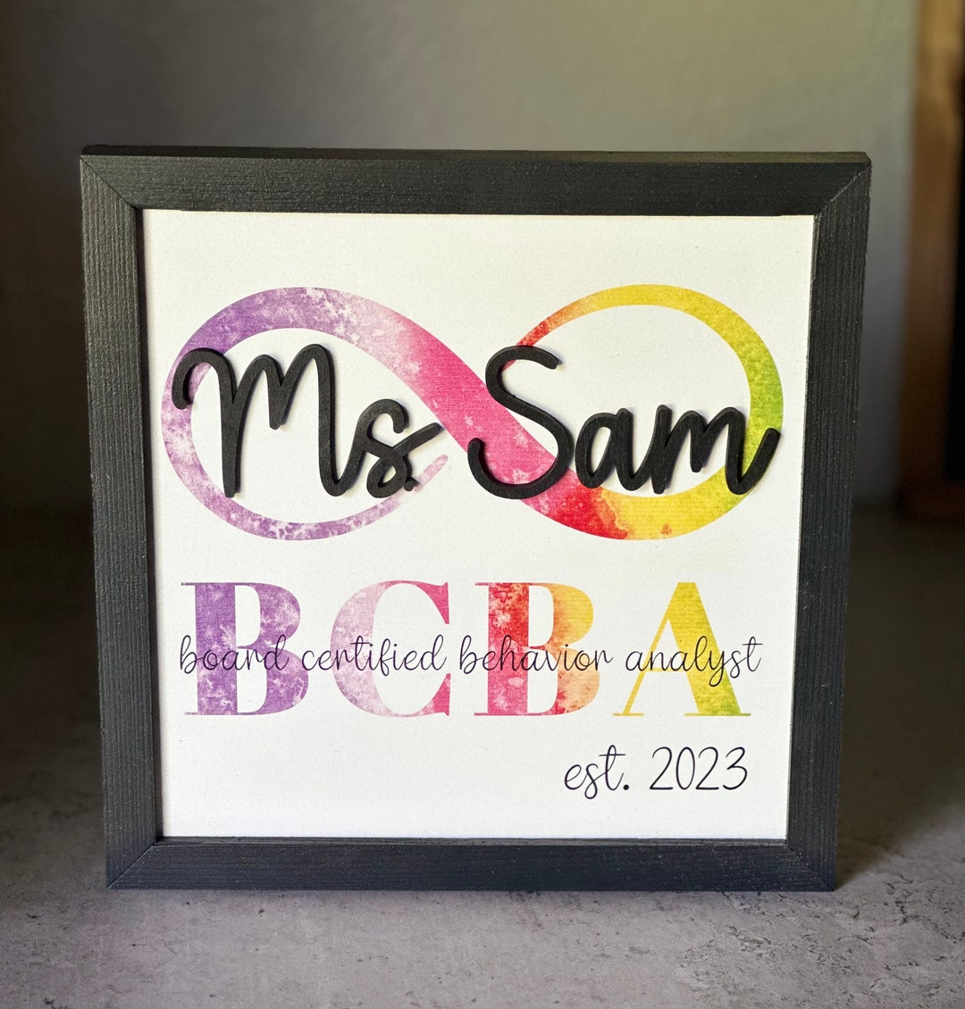 BCBA Gift, ABA Therapist Gift, Behavior Therapist Gift, Special ...