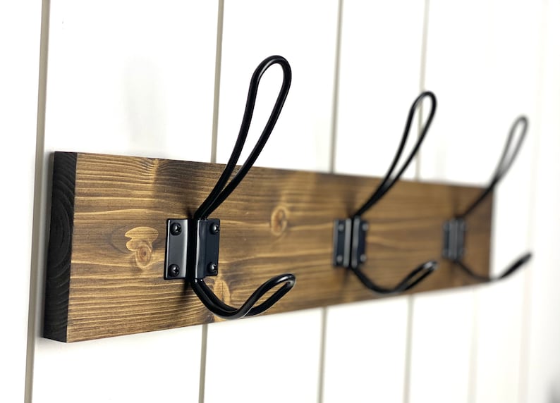 Farmhouse Wall Hook Bathroom Towel Hook Rustic Towel Hook Etsy