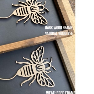 Let It Bee Layering Sign Set, Bumble Bee Decor, Bee Decor, Bee Wall Decor, Honey Bee Decor, Spring Bee, Honey Bee, Bee Honeycomb Sign image 7