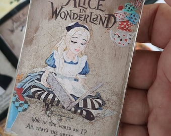 Alice in Wonderland Fridge Magnet, Non-Scratch Vinyl