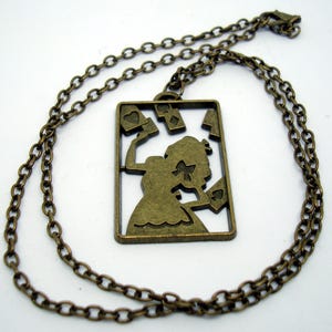 Alice in Wonderland-ketting met hanger