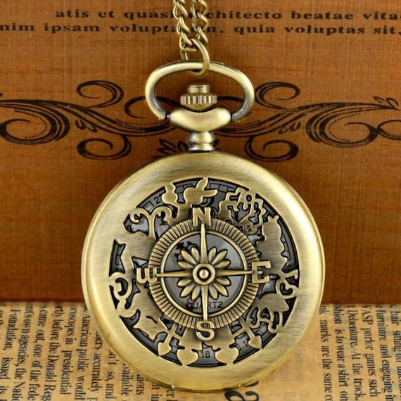 Mini Tea Glass Pocket Watch Alice in Wonderland Drink Me Pendant Gifts for  Kids