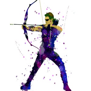 Hawkeye-verjaardagskaart - Marvel Avengers-personage