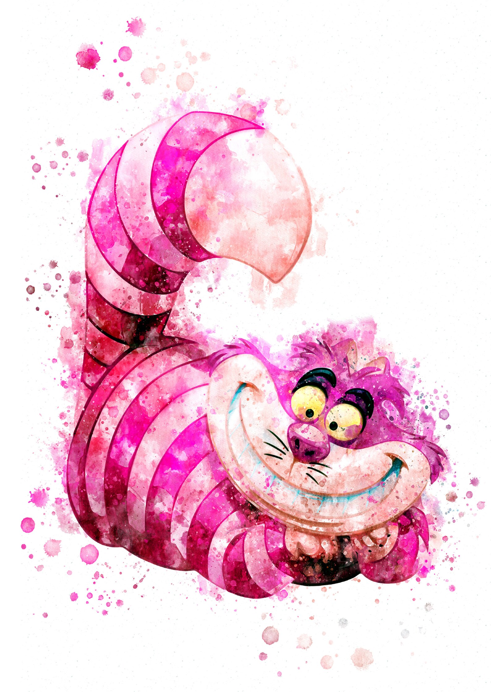 Cheshire Cat Happy Unbirthday Card Alice in Wonderland | Etsy