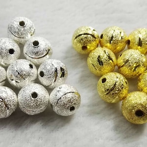 50pcs Copper Round Beads , Cut Balls Copper Beads , Metal Spacer Beads ,8mm 10mm 12mm Copper Beads ,Wholesale Beads ,C689