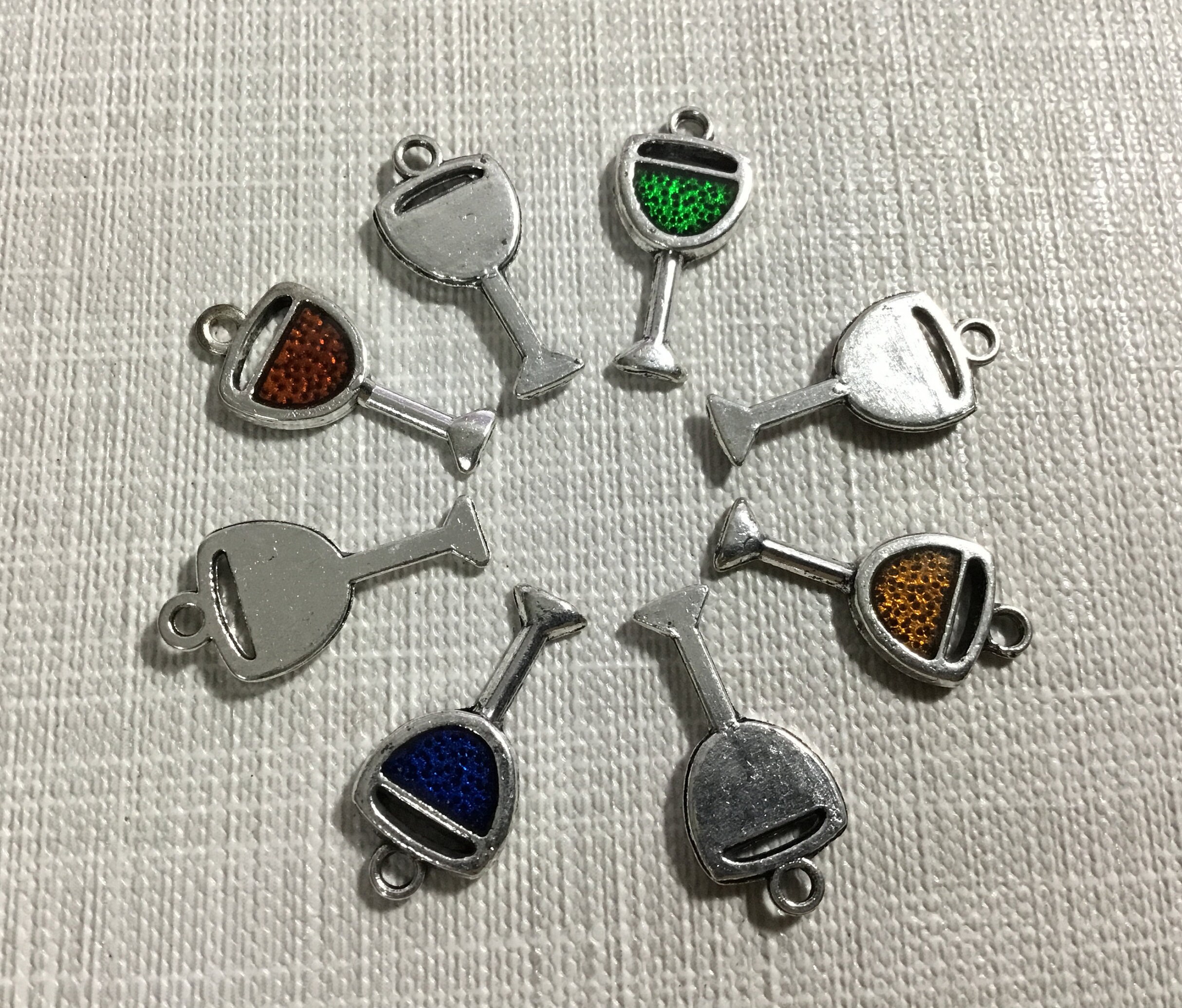 30 Pcs Funny Wine Glass Charms - Reusable Drink Markers For Parties, Weddings, Christmas