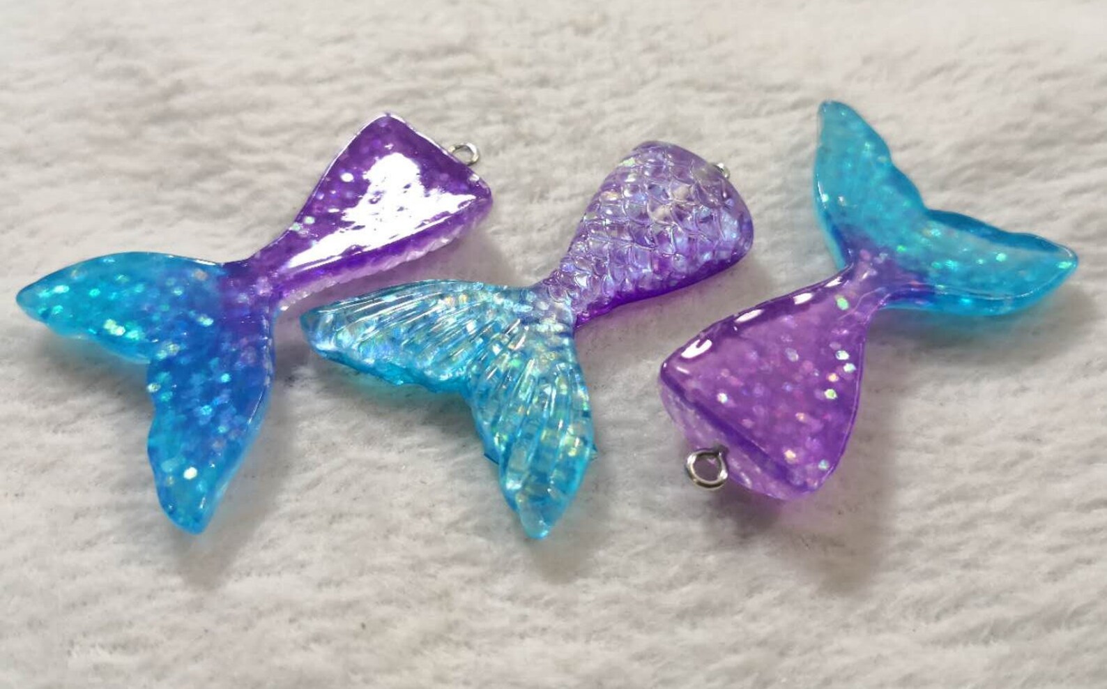 Mermaid Hair Accessories: Purple and Blue Hair Jewelry and Headbands - wide 2
