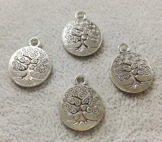 30pcs Double Sided Tree of Life Charms ,tree of Life Pendant