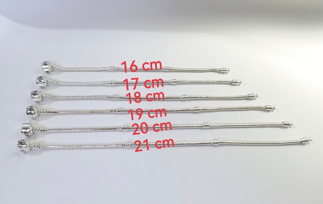 Snap Clasp Snake Chain Bracelet ,bracelets for European Beads ,silver ...