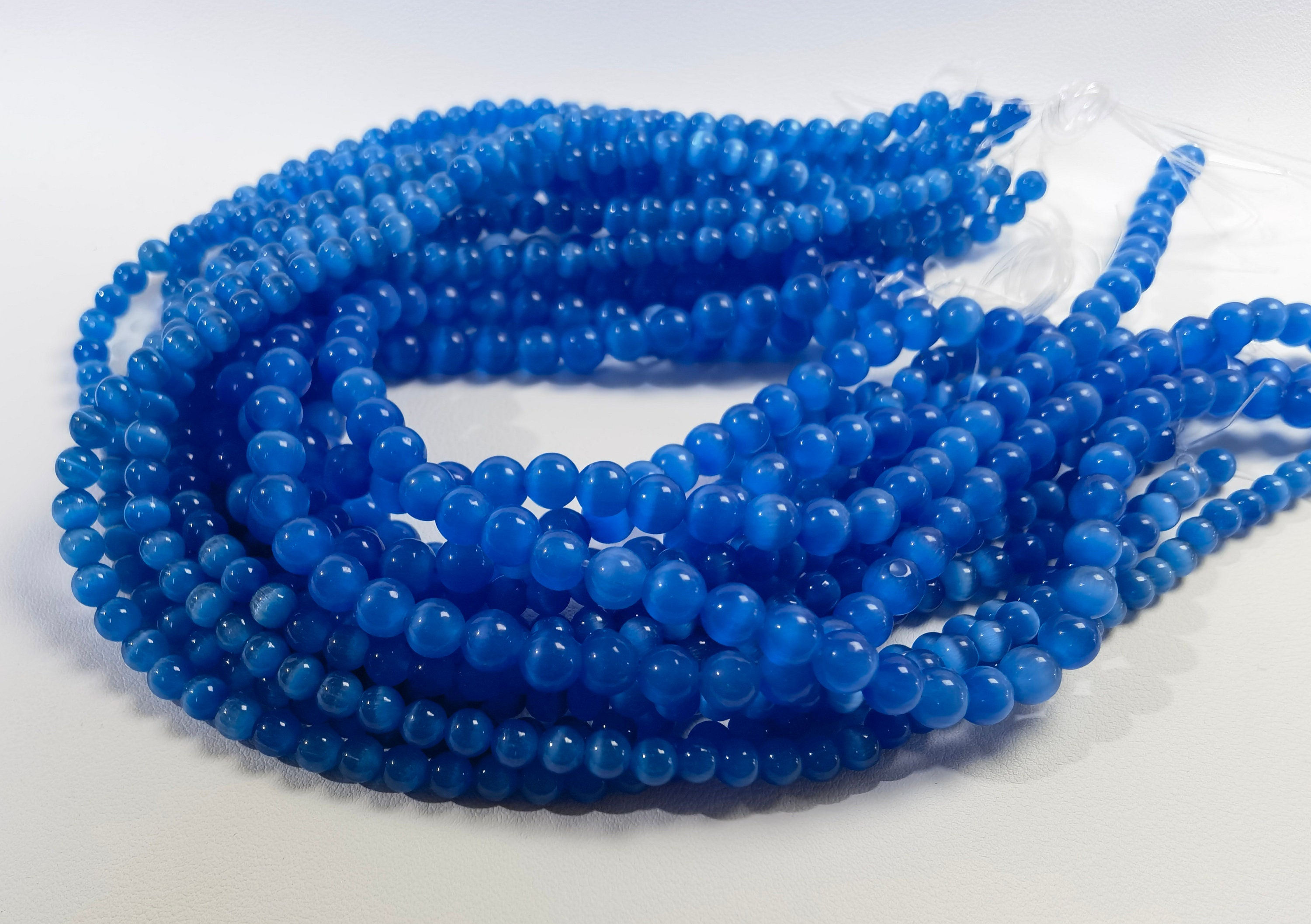 Bracelet En Oeil De Tigre Doré 4mm - Bijou En Pierre Fine