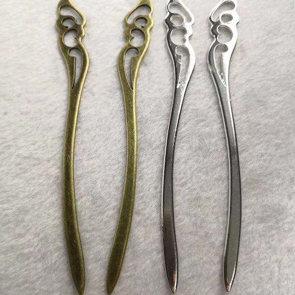 5 pcs Antique Silver / Bronze Hair Stick ,Hair Sticks Hairpin ,Hair Accessories ,Gift For Her,Gift For Women ,16x148mm ,Wholesale Hair Stick