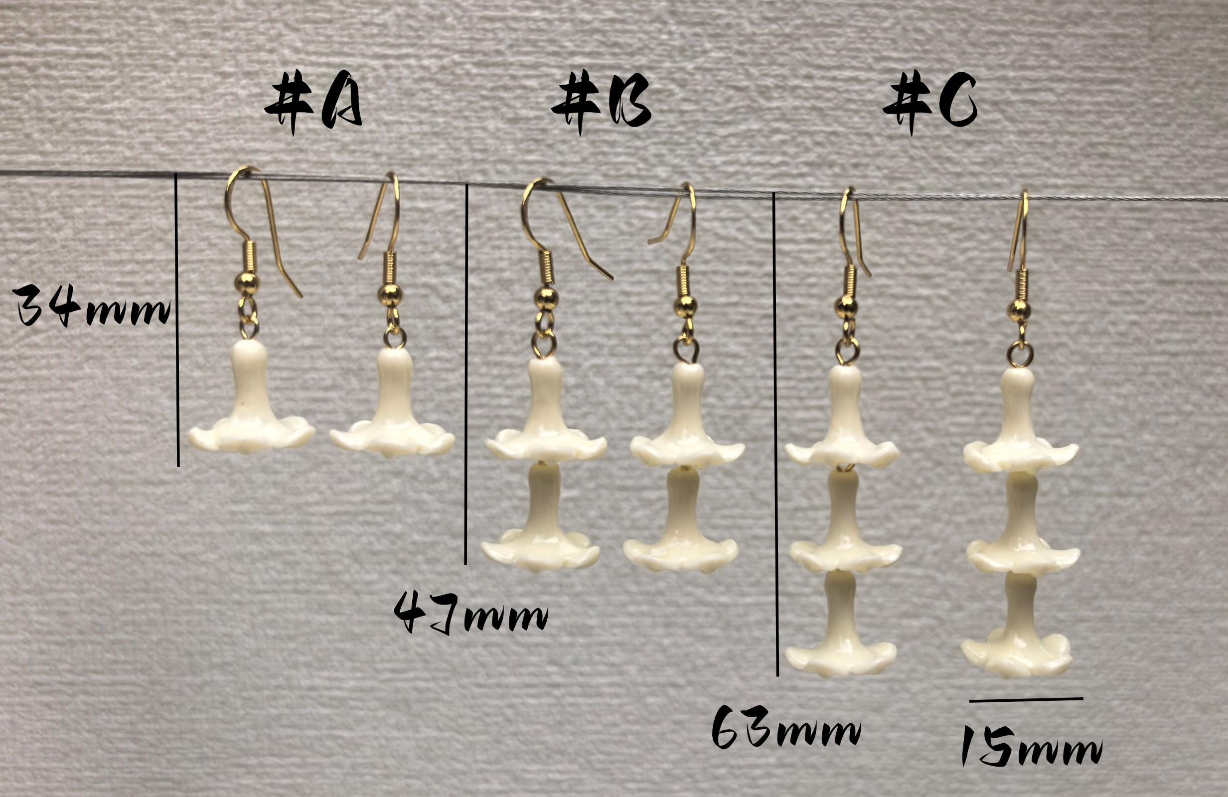 Puakenikeni earrings - Etsy 日本