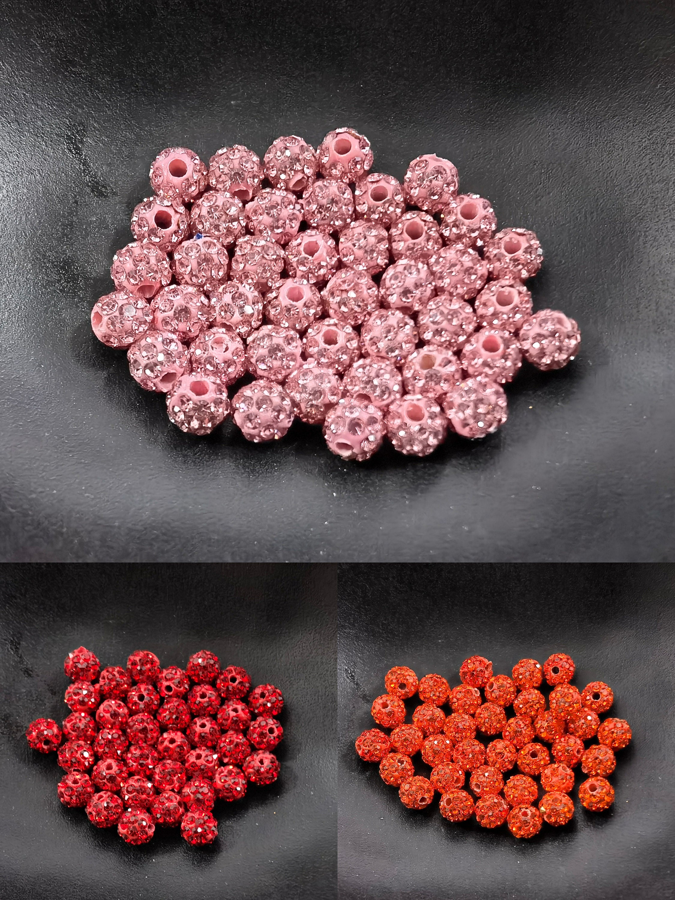 1500 Pink Red Clear Rhinestone Gems Craft Supply Mixed Sizes Valentine's  Day