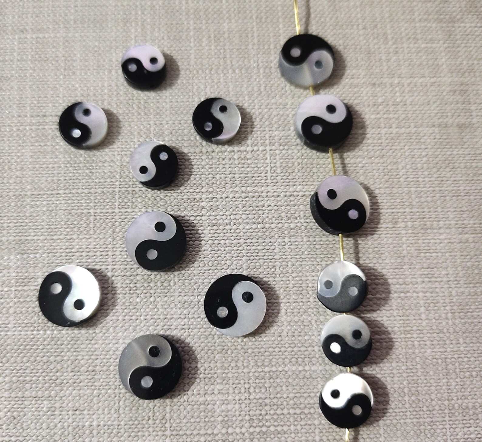 Yin yang beads Clearance