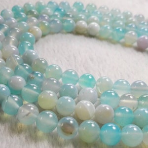 1 Full Strand 6 mm 8mm 10mm Striped Agate Beads , Natural Agate Beads , Banded Agate Beads For Bracelet Necklace DIY Jewelry ,LA-342