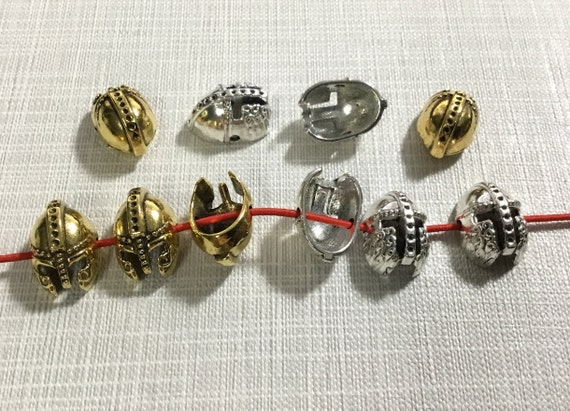 100 PCS 6//8//10 MM Gold Silver Snowflake Daisy Spacer Bead DIY Jewelry Making