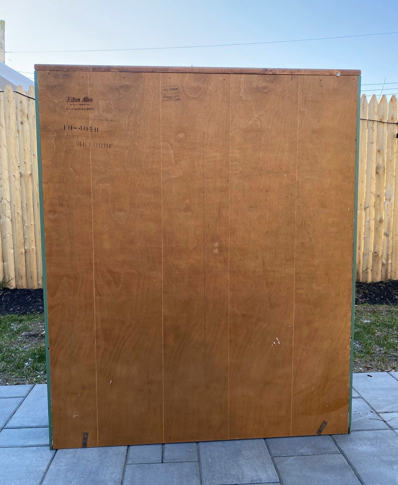 Vintage Ethan Allen Bookcase Etsy