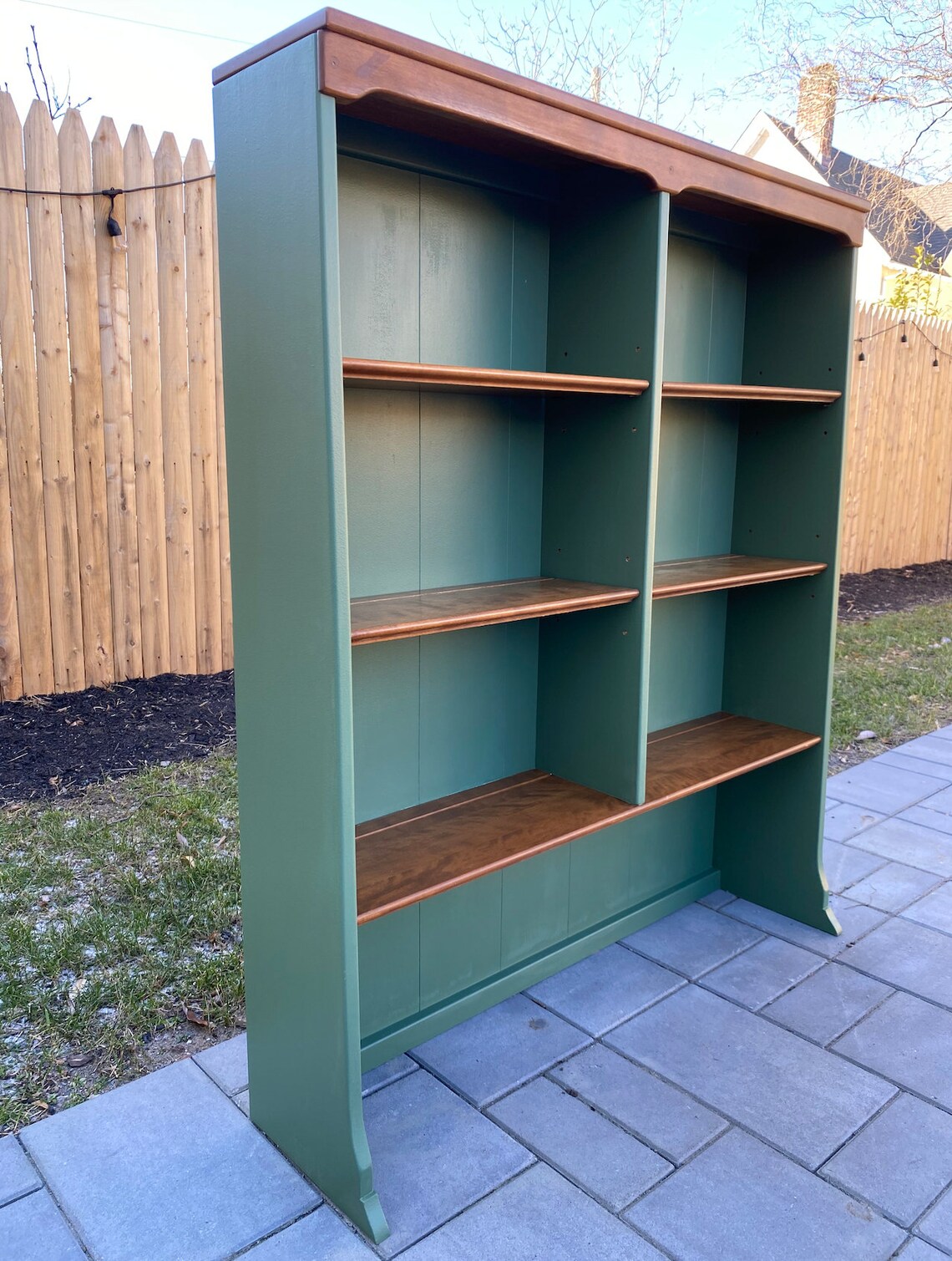 Vintage Ethan Allen Bookcase Etsy