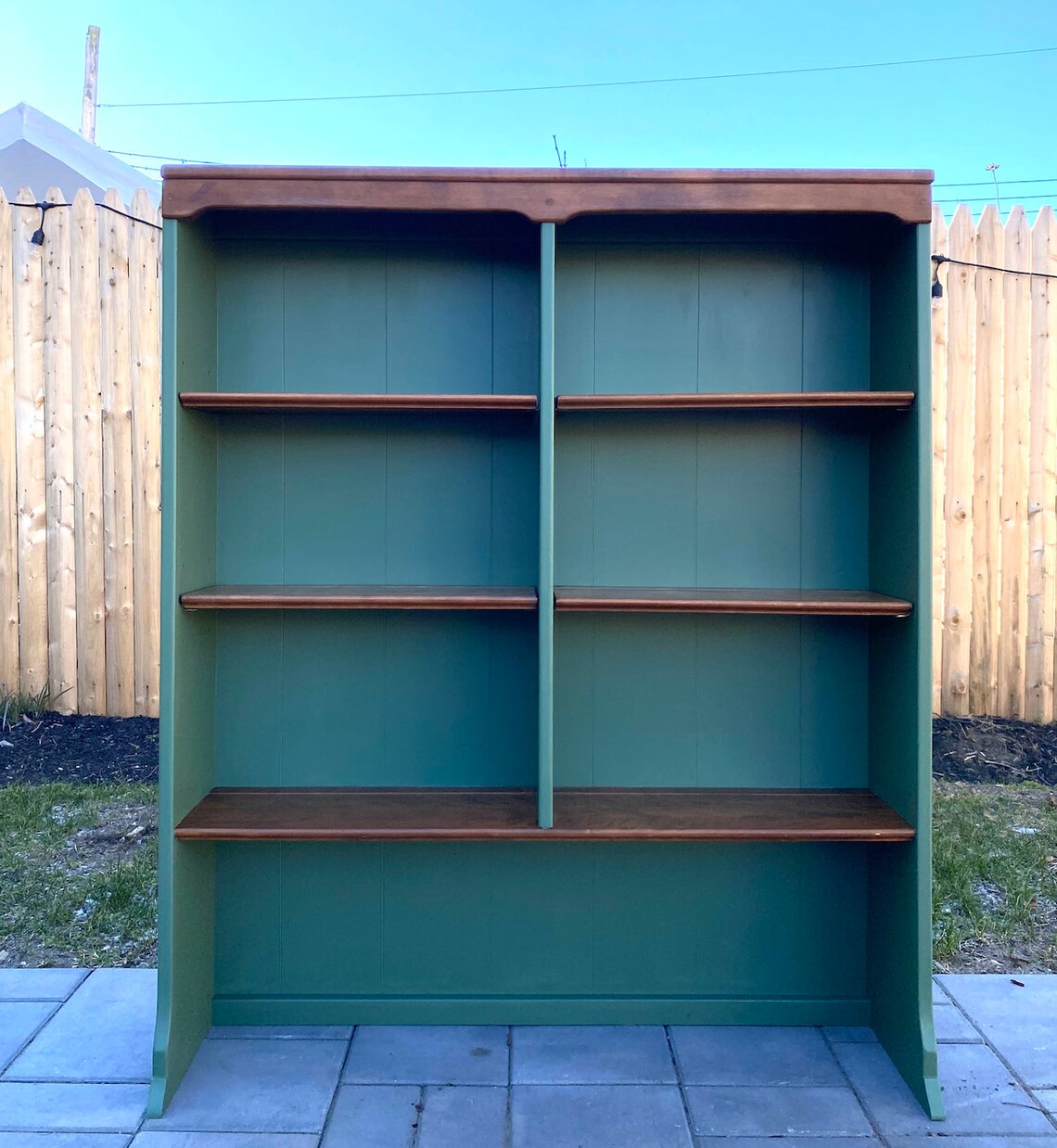 Vintage Ethan Allen Bookcase Etsy