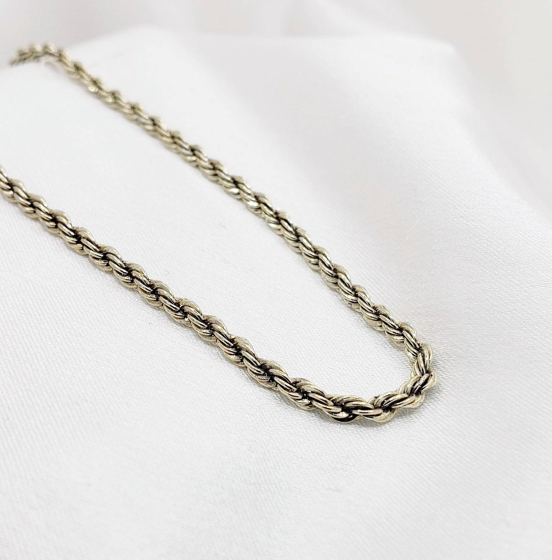 Excellent Heavy Vintage 925 Sterling Silver 20