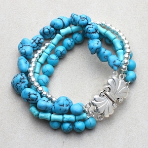 Turquoise bracelet, Sterling Bracelet, Southwestern Bracelet, Turquoise Sterling Silver Bracelet, Southwestern Turquoise Bracelet, southwest