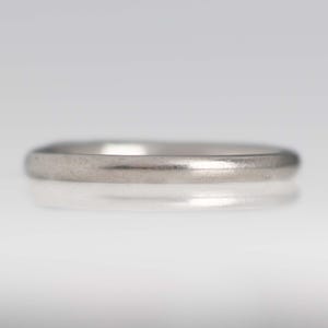 Art Deco 1930's Platinum Wedding Band