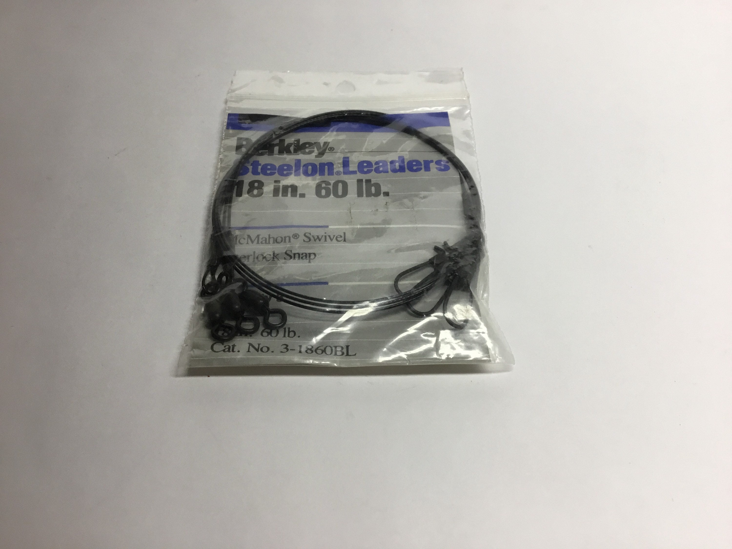 Berkley Steel-on Leaders 18" & 24" 60 Lb Test Vintage New in Pkg - Etsy